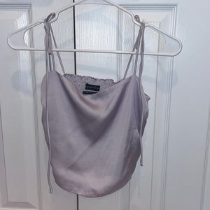Purple Satin Urban Outfitters tank top!